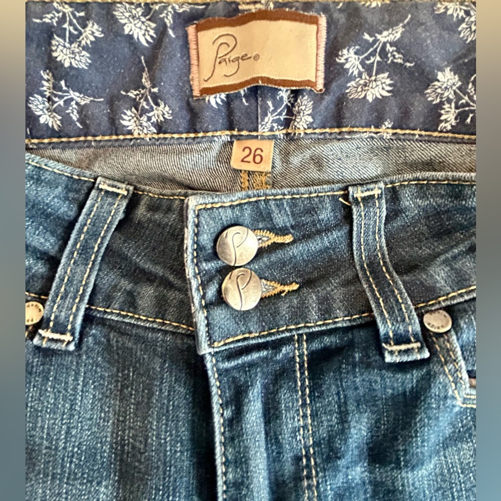 PAIGE H.H. Bootcut Jeans, Size 26, Vintage